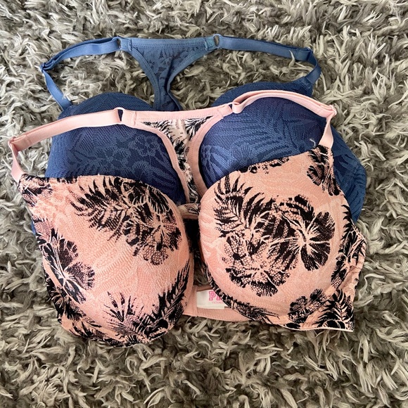 PINK Victoria's Secret Other - PINK Victoria Secret Push-Up Bras - size 34D
